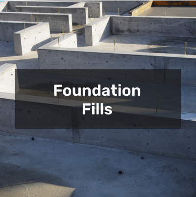 use cellular concrete for foundation fills