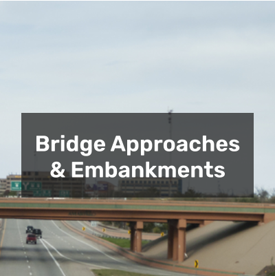 use cellular concrete for bridge embankments and approaches