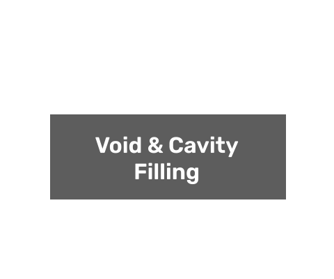 use cellular concrete for void and cavity filling